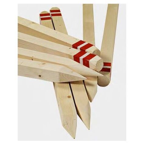 PICCHETTO IN LEGNO C/PUNTA 5X5XH100 CM