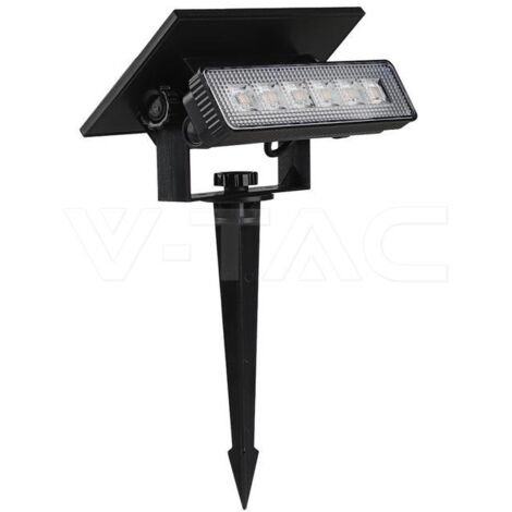 Picchetto led v-tac solare da esterno 3000k -  23757