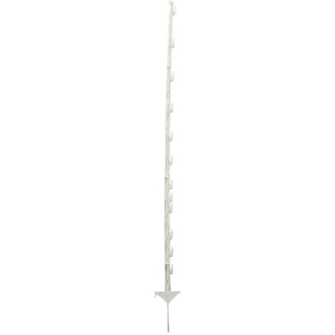 Picchetto Vario bianco in plastica 1,55 m Gallagher Confezione da 20 pezzi