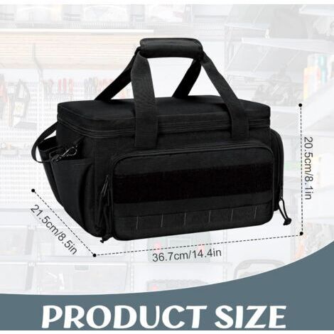 Piccola borsa portautensili da uomo, organizer per attrezzi, custodia per attrezzi, borsa tattica multifunzionale, marsupio portautensili, borsa da lavoro per riparatore, elettricista, falegname