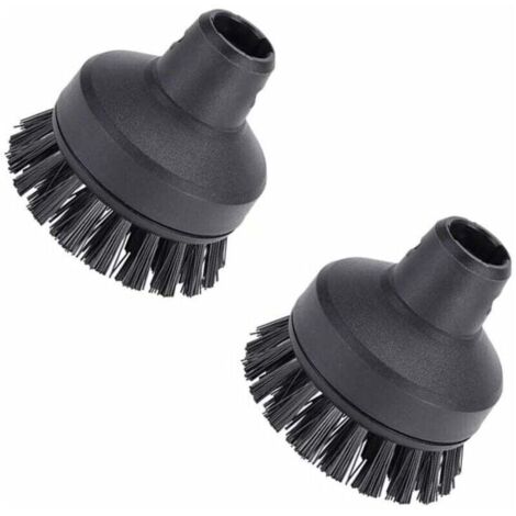 Piccola spazzola rotonda per pulitore a vapore Kärcher SC1 SC2 SC3 SC4 SC5 SC6 SC7 (2 spazzole rotonde grandi)