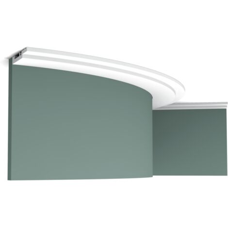 Piccolo cornicione flessibile dalla forma pulita SX187F
