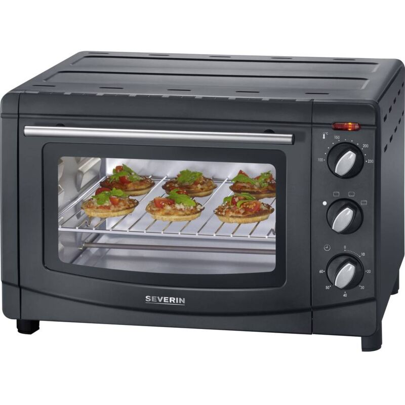 Severin TO 2067 Piccolo forno Con regolazione manuale della temperatura, Funzione timer, con cavo 20 l