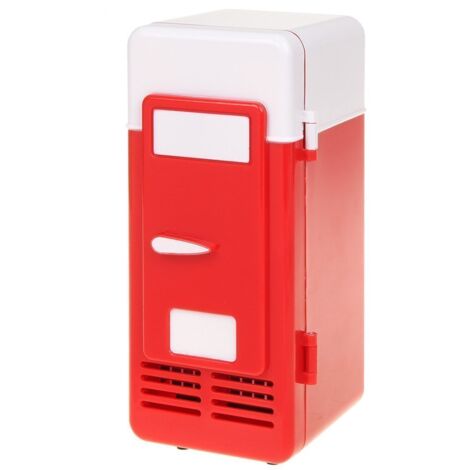 Piccolo frigorifero USB, refrigeratore/scalda bevande, minibar per bambini, frigorifero per laptop, PC desktop