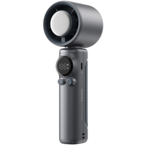 Piccolo ventilatore portatile, ventilatore da viaggio ricaricabile, dispositivo di raffreddamento portatile, motore con flusso d'aria potente, batteria alimentata tramite USB per spiaggia, crociera, e