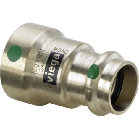 Pi�ce de transition bronze � sertir Megapress DN 20 - 3/4" x diam�tre 22
