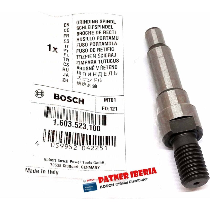 Bosch - Pièce de rechange d'origine 1603523100 Axe de meule