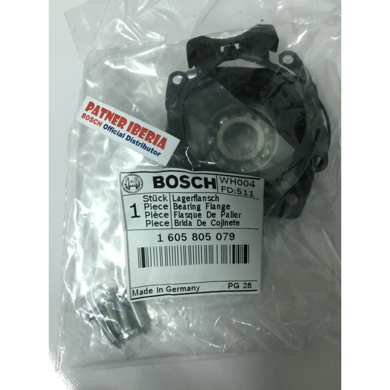 Pièce de rechange d'origine Bosch 1605805079 Bride de palier pour PWS9-125 et PWS10-125