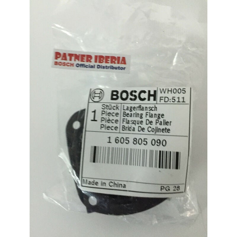 Bosch - Pièce de rechange d'origine 1605805090 Bride de palier