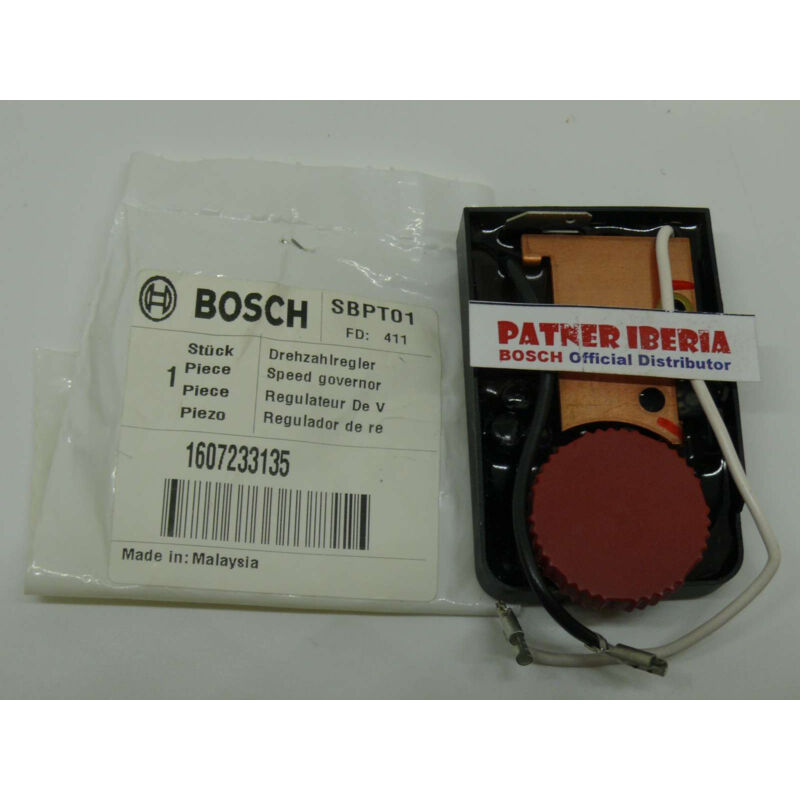 Bosch - Pièce de rechange d'origine 1607233135 Régulateur de vitesse