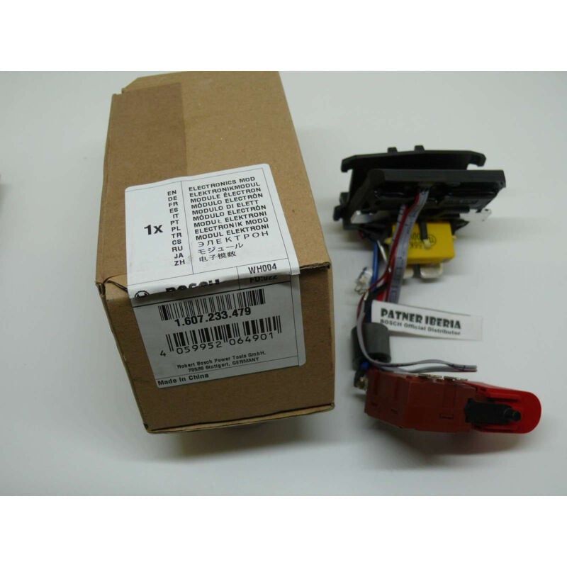 Bosch - Pièce de rechange d'origine 1607233479 Module électronique pour gds 144 V-Li et gdr 144 V-Li
