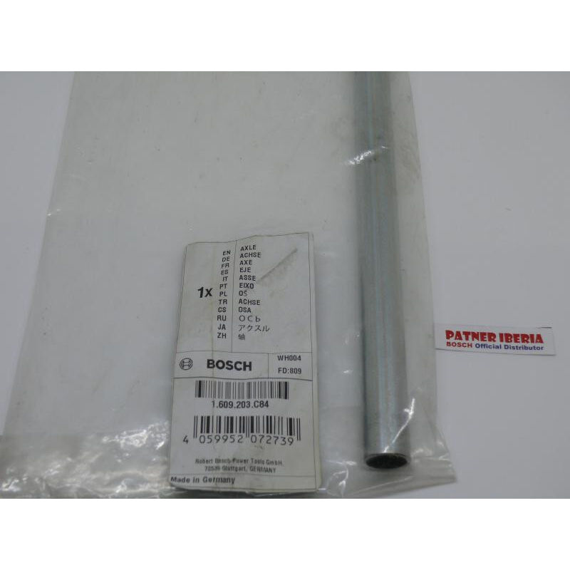 Pièce de rechange d'origine Bosch 1609203C84 Arbre pour GAS25 et GAS25 l (sfc)