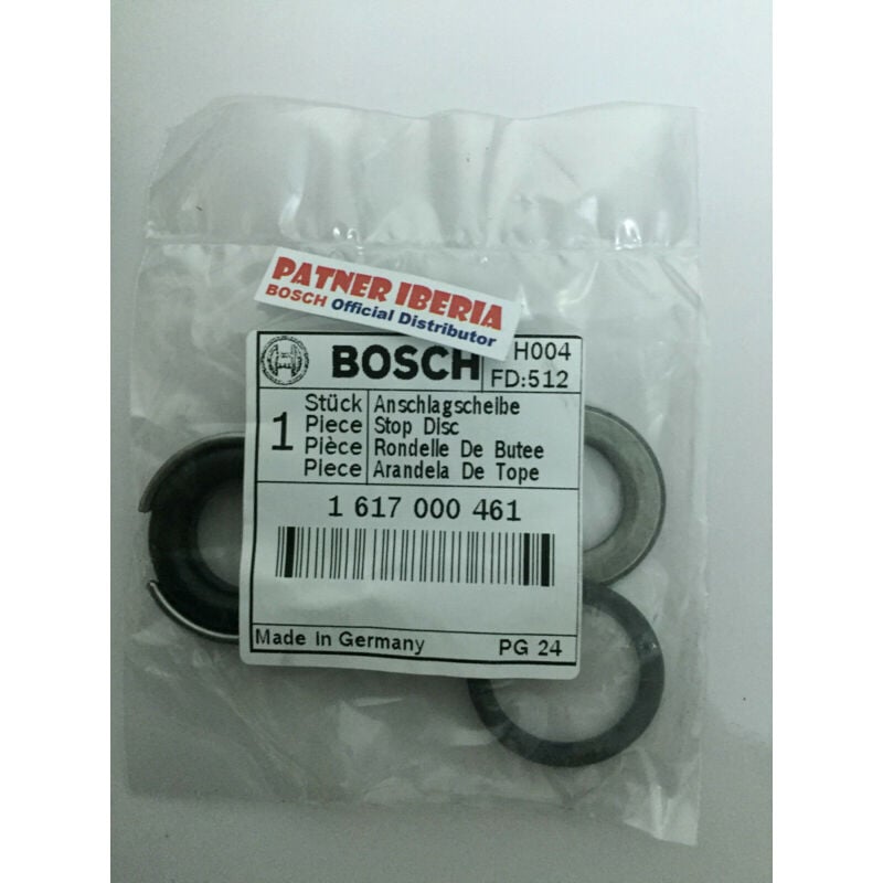 Bosch - Pièce de rechange d'origine 1617000461 Disque d'arrêt