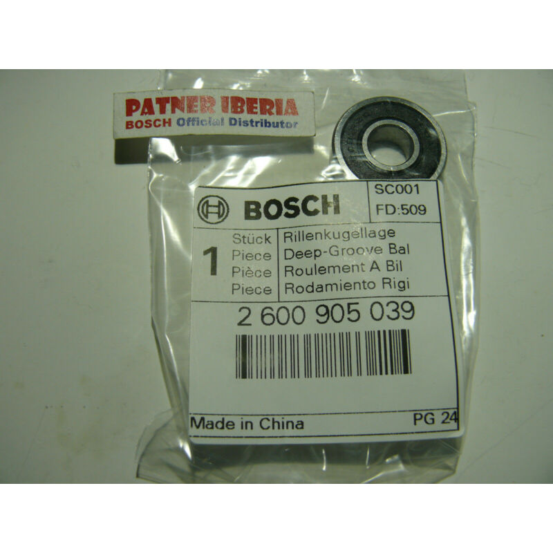 Bosch - Pièce de rechange d'origine 2600905039 Roulement à billes
