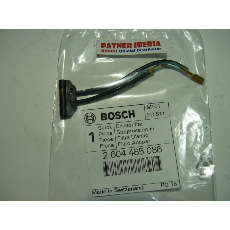 Bosch - 2604465086 Filtre de suppression Piece de rechange