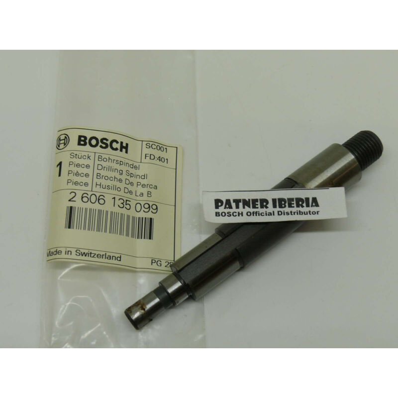 Pièce de rechange d’origine BOSCH 2606135099 Broche de perçage pour GSB 22-2