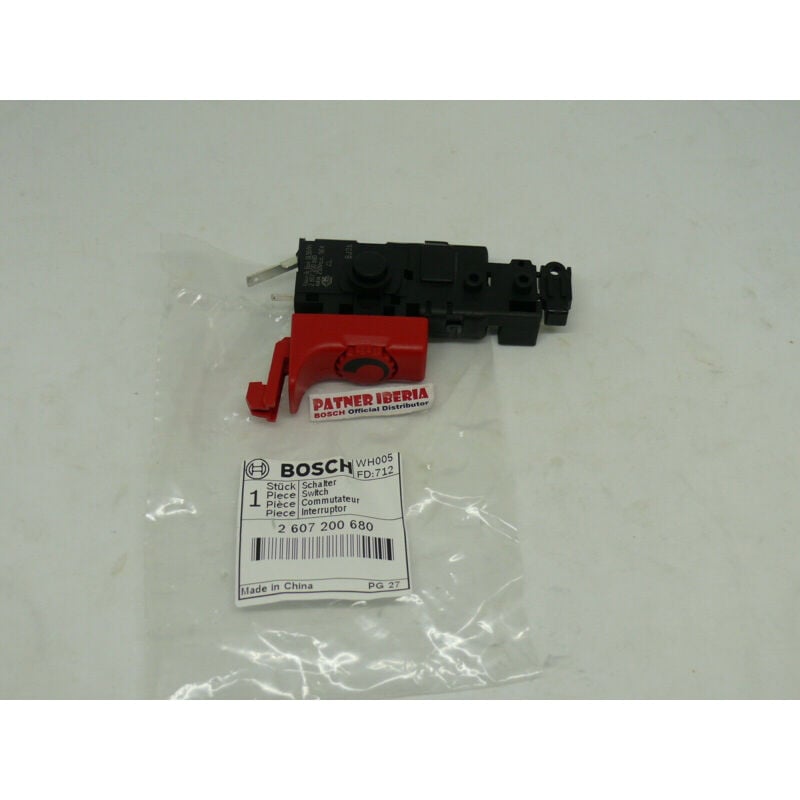 Pièce de rechange d'origine Bosch 2607200680 Interrupteur pour gbh 220 rea (120V)
