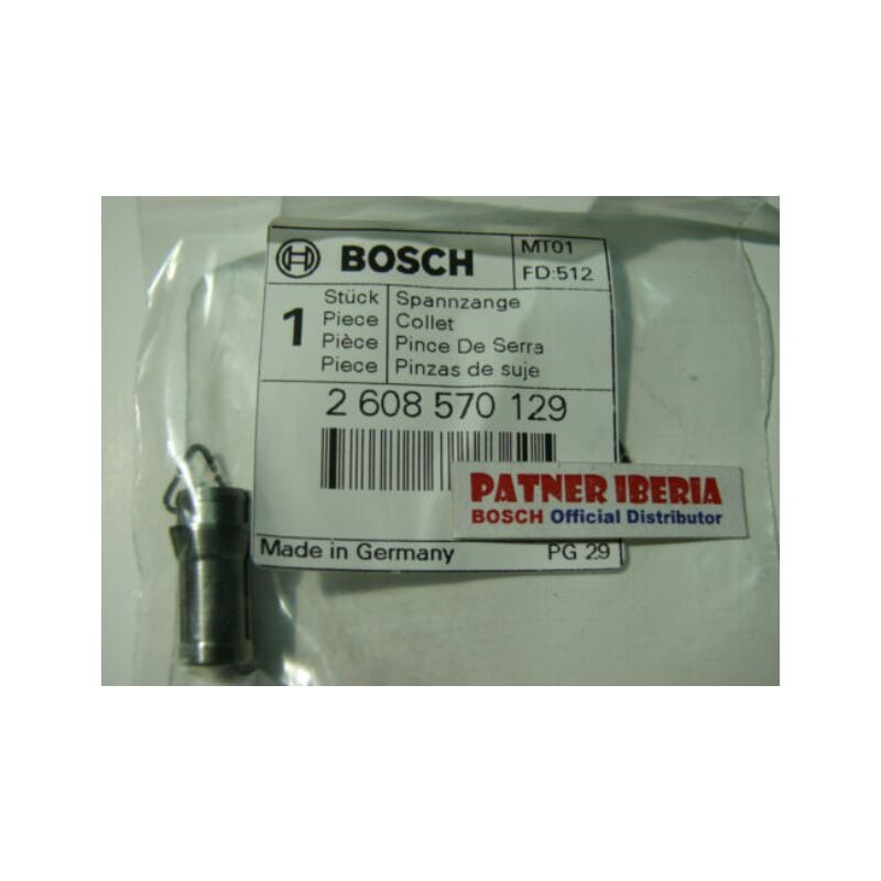 Pièce de rechange d'origine Bosch 2608570129 Mandrin Ø6 pour ggs 7C et ggs 27L/LC