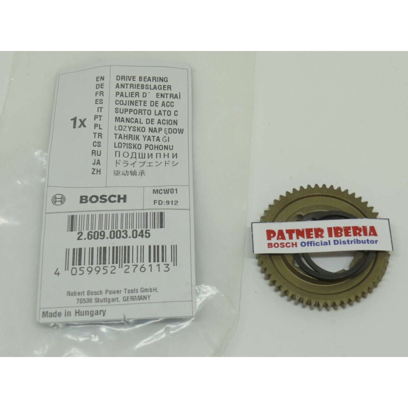 Bosch - Pièce de rechange d'origine 2609003045 Bouclier de roulement d'entraînement