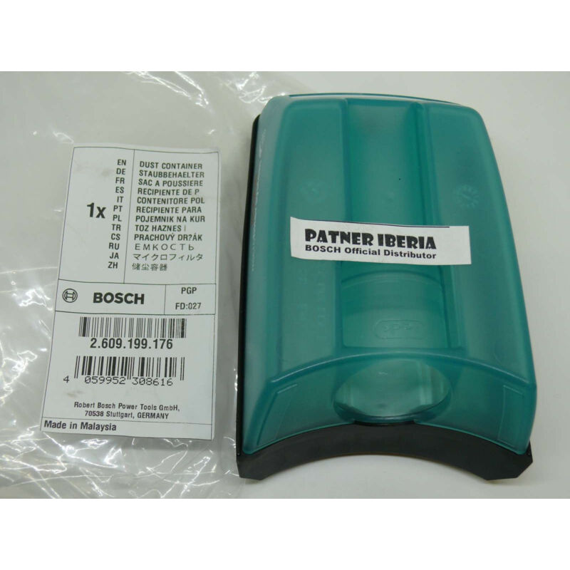 Pièce de rechange d'origine Bosch 2609199176 Bac à poussière pour gex 125 1