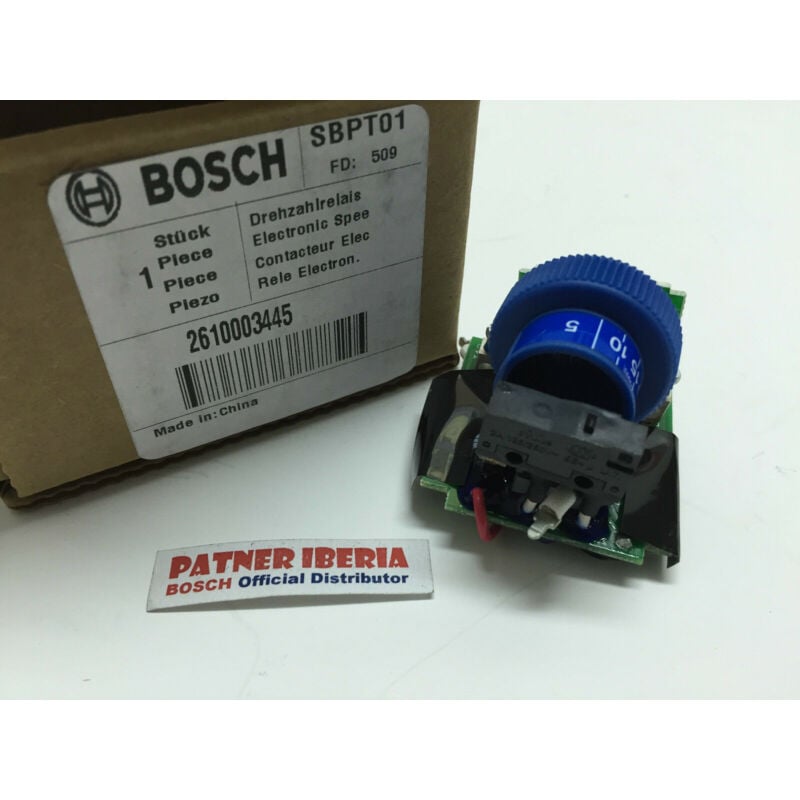 Bosch - Pièces de rechange d'origine dremel 2610003445 Relais de vitesse électronique pour dremel® 4000 (220 v)