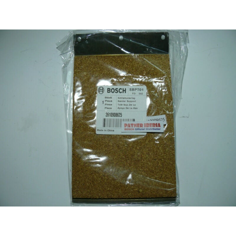 Bosch - Pièce de rechange d'origine 2610908625 Plateau-support pour ponceuse à bande