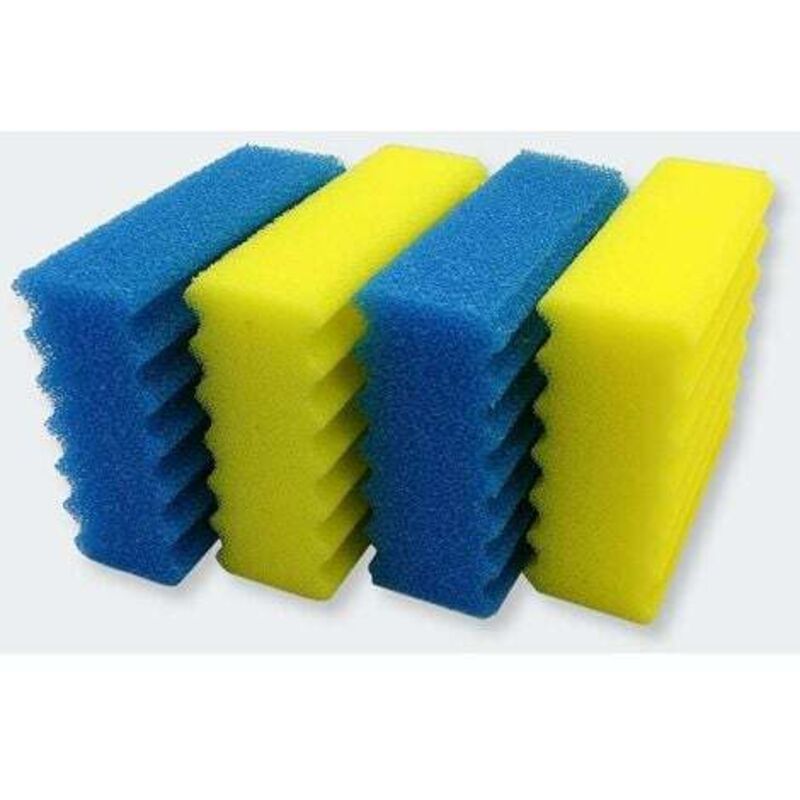 Ponge Filtrante Type ,Cartouche Filtres de Piscine en Mousse RéUtilisable et Lavable,Filtre en Mousse à Cartouche pour Piscine, Aquarium, Spa(4