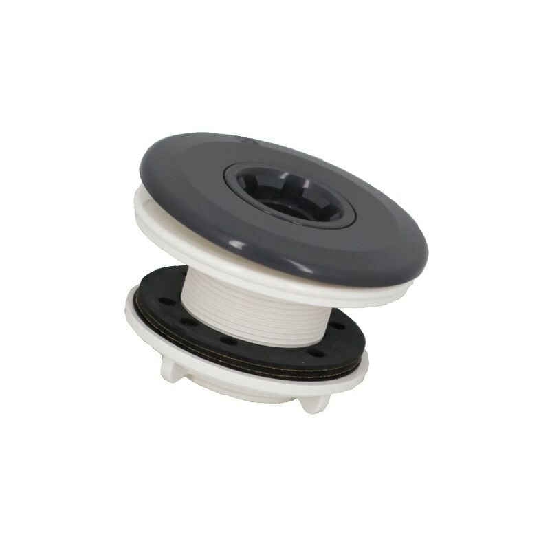 Pièce à sceller piscine - Buse de refoulement Liner/Béton - modèle Norm - Gris anthracite de Astralpool