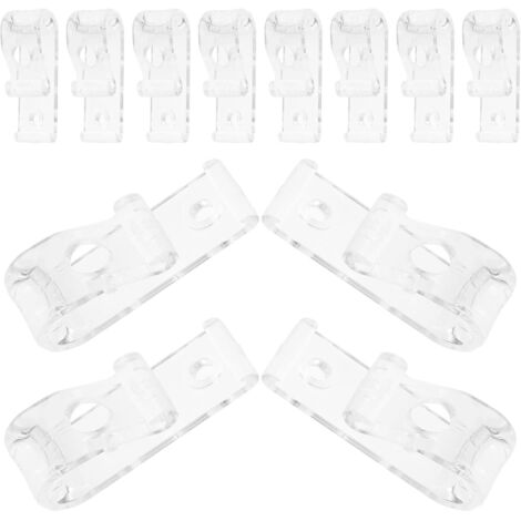 pices Crochet de Scurit Transparent pour Stores Cordon Clip