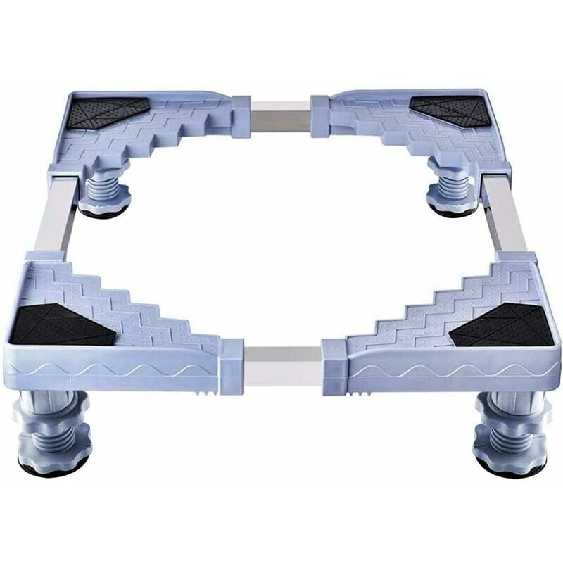 Galozzoit - Pièces détachées pour réfrigérateur -Socle pour machine à laver, réfrigérateur et sèche-linge, réglable de 50-66 cm -