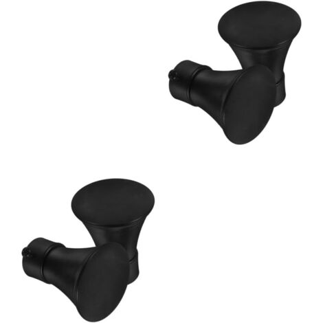 Pices Embouts de Tringle Rideau Fer Noir Lot de Dcoratifs