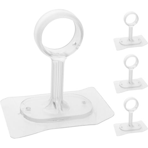 Pices Supports de Tringle Rideaux sans Perage Autocollants