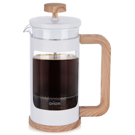 Pichet à piston avec passoire pour café, thé, herbes 400 ml
