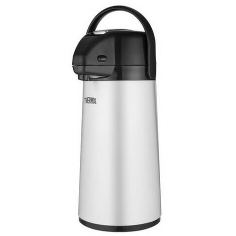 Pichet à pompe isotherme 2,2l inox - Thermos - 183517