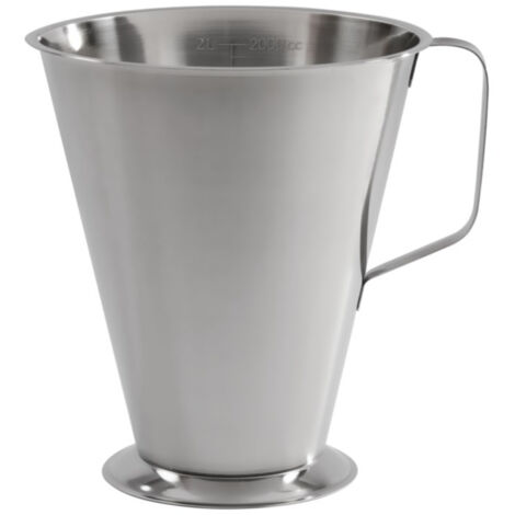 Pichet Gradué en Acier Inoxydable - 2.2 L