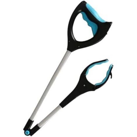 Pick Up Stick Attrape-Objets  Pince de Préhension Pliante avec Lumière pour Aînés - Outil Lourd Personnes Âgées à la Maison et l'Extérieur