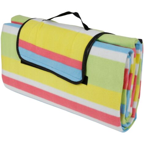 Picknickdecke 200x200cm Strandmatte Campingdecke Reisedecke Stranddecke Decke - 6