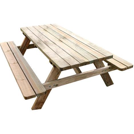 Picknicktisch für 6 Personen