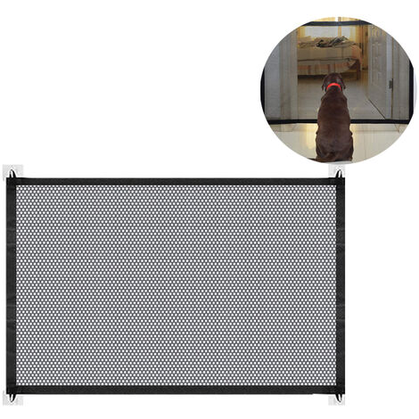 89-122 x 41 cm PawHut Barriera Divisore di Protezione Macchina per Cani Regolabile 