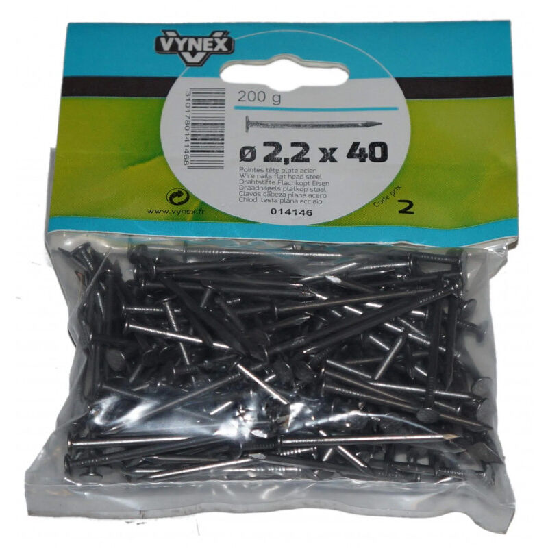 

Plombelec - Pico de acero TP 40 x 2.2, 200g