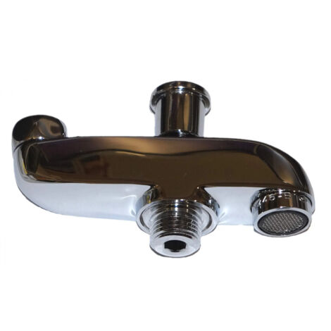 Pico de ducha de baño con soporte