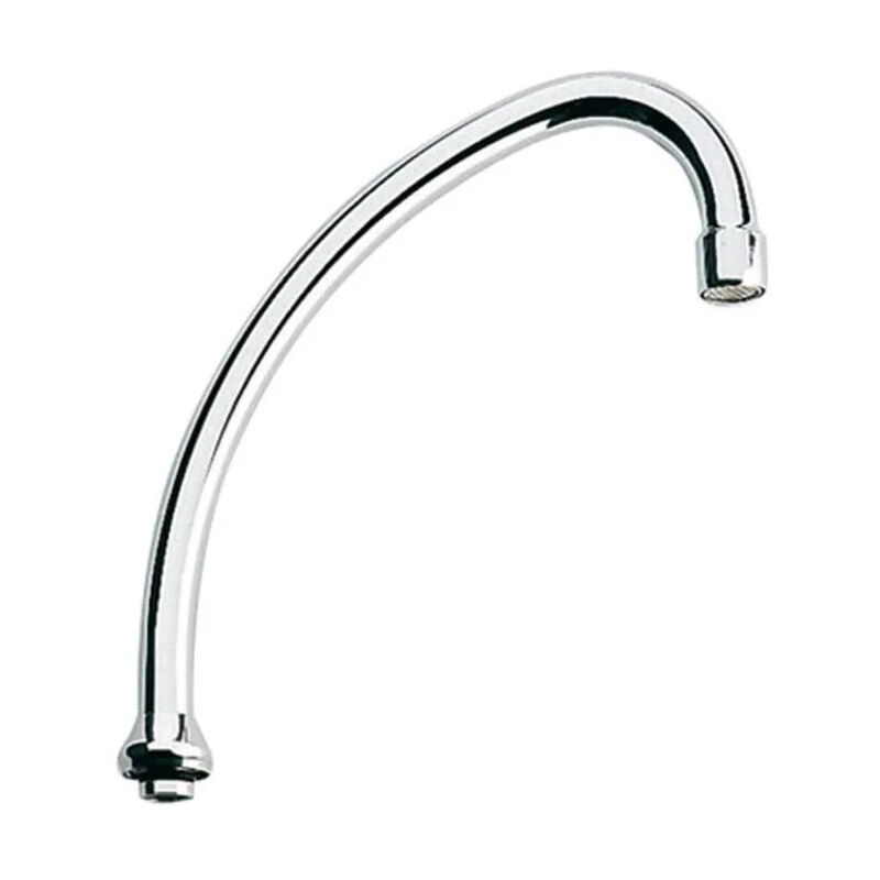 

Sandri - Pico de tubo de lavabo, proyección 130, tuerca de 3/4', 18mm de diámetro