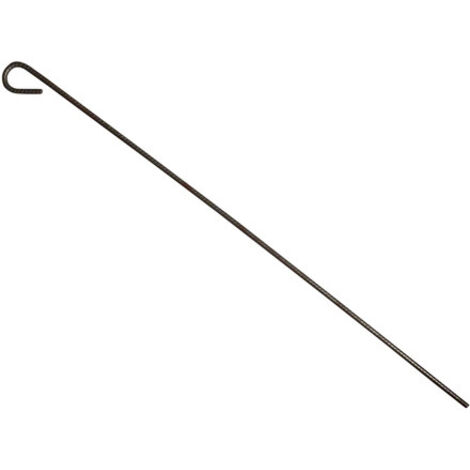 Picot acier avec boucle Ø 8 mm longueur 1,00 mètre (paquet de 100 picots)