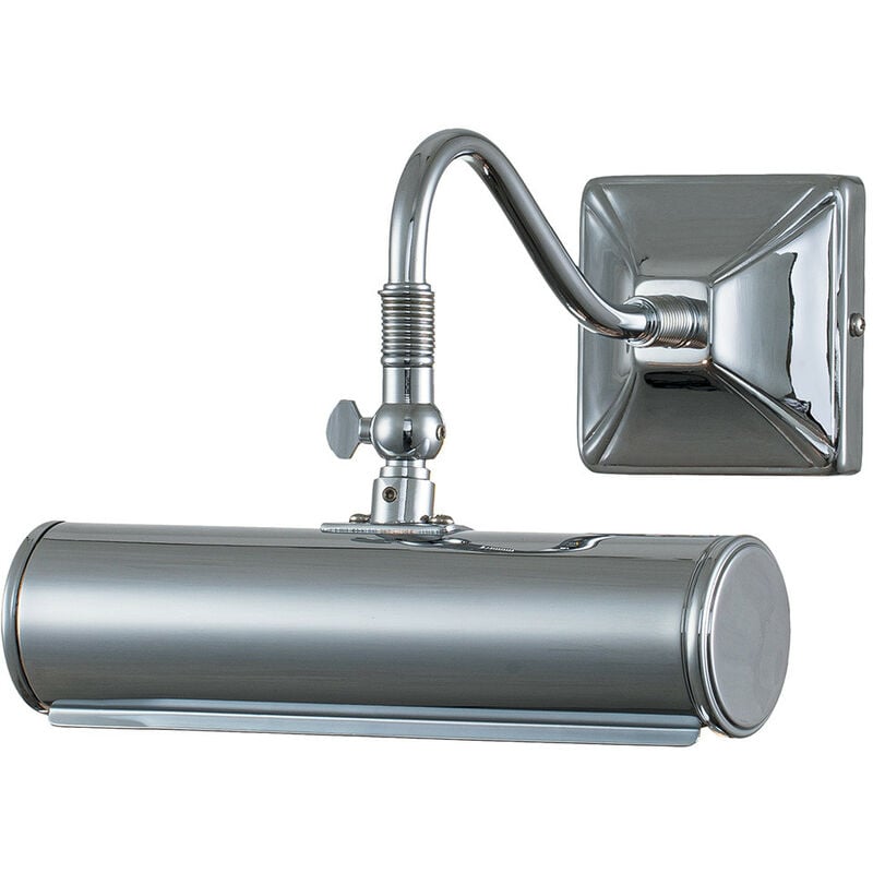 Picture Light - 1 Light Small Picture Wall Light Polished Chrome, E14 - Elstead