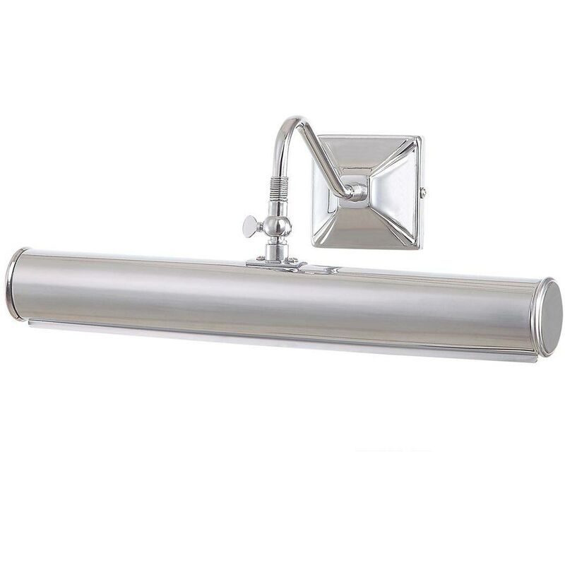 Elstead Lighting - Elstead Picture Light - 2 Light Large Picture Wall Light Polished Chrome, E14