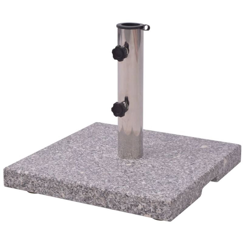 

Pie de parasol de granito, cuadrado 20 Kg - Multicolor