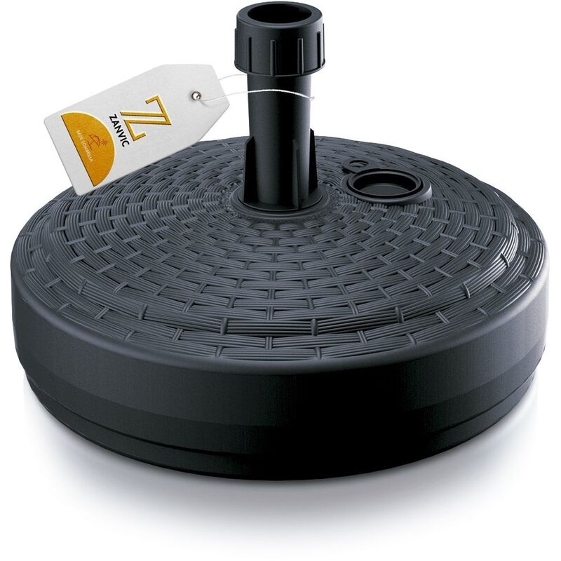 

Base de sombrilla de polietileno de 18 kg 39 x 39 x 13 cm en color antracita