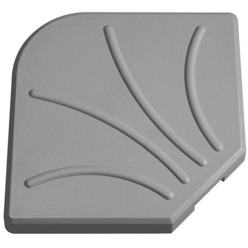 

Pie de parasol gris de cemento de 25 kg