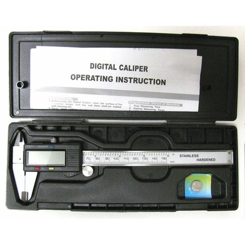 

Satkit - Pie de rey calibrador - regla digital 0/150mm