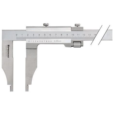 Pie de rey de taller DIN862 300mm pico-L.90mm PROMAT
